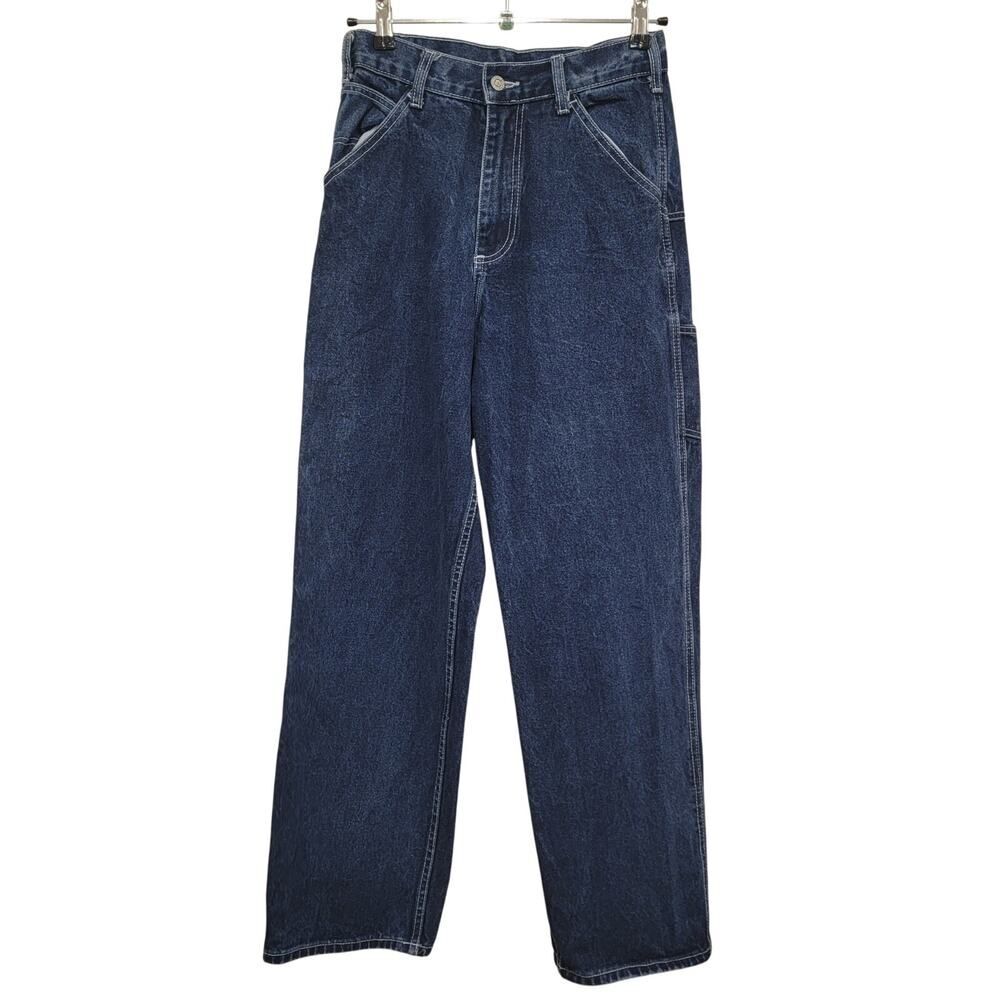 J. Galt Brandy Melville Straight Leg Cargo Jeans Denim